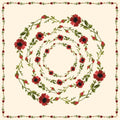 Silk Scarf | Poppy